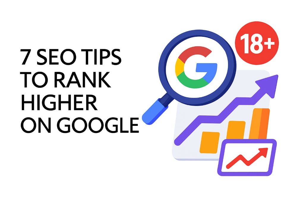 7 consejos de SEO para obtener una clasificación más alta en Google